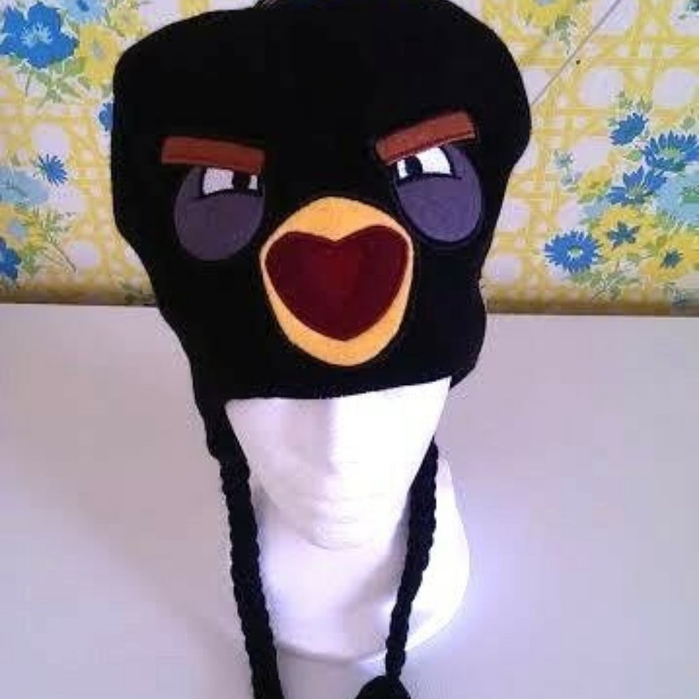 Angry Birds Unisex Beanie Winter Hat Reversible Bomb Have A Blast One Size $28